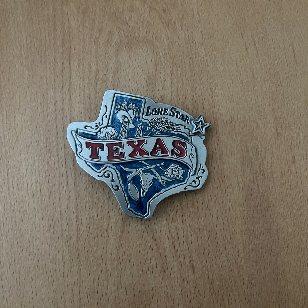 Texas belt buckle